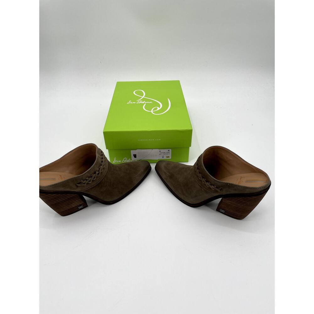 SAM EDELMAN Alison Mule in Desert Olive // 7 - Picture 5 of 10